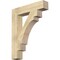 Ekena Millwork Merced Block Rough Sawn Bracket, Douglas Fir, 6"W x 32"D x 40"H BKT06X32X40MRC05RDF - alternate 1